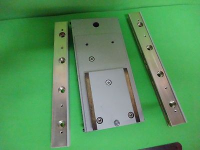 MICROSCOPE PART POLYVAR REICHERT LEICA STAGE MECHANISM PIECES AS IS BIN#W2-06