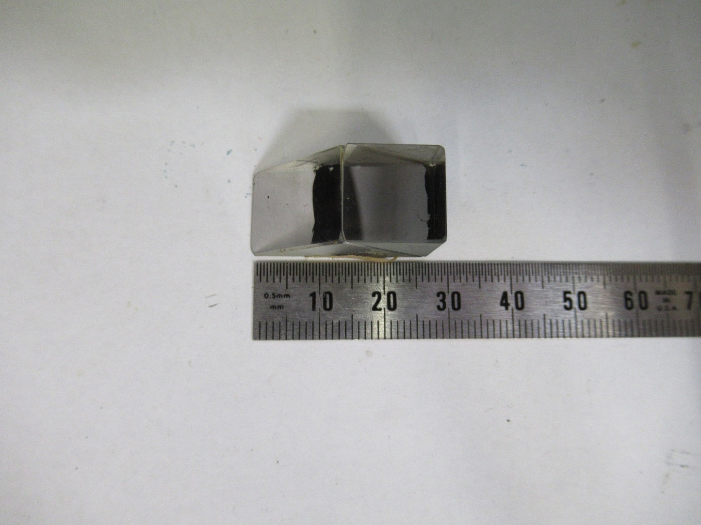ANTIQUE NIKON JAPAN GLASS PRISM OPTICS MICROSCOPE PART AS PICTURED V3-A-65