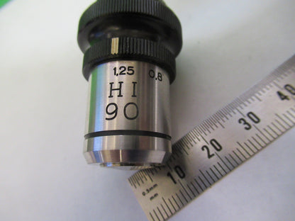 Antique Carl Zeiss AG Jena Iris 90X Objective Microscope Part