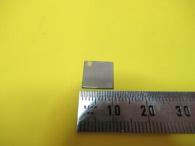 SAPPHIRE MINI WAFER COATED WITH PLATINUM METAL VERY NICE AS PICTURED &18-A-63