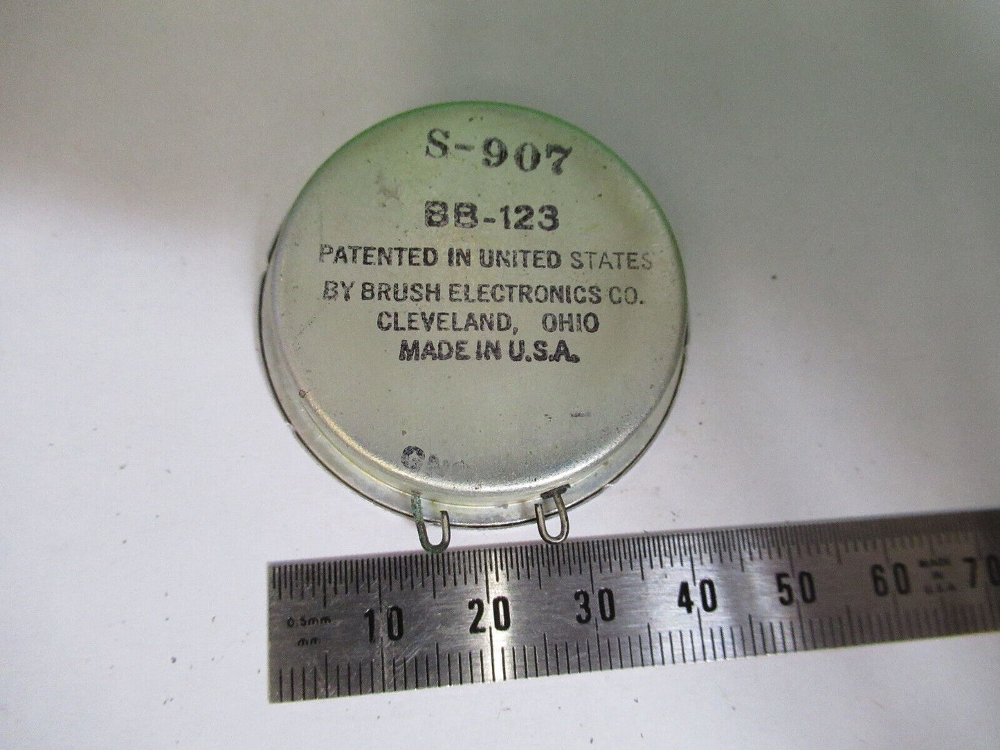 BRUSH SPEAKER PIEZO PIEZOELECTRIC PZT CERAMIC S-907 BB-123 AS PICTURED &72-c-12