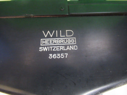 WILD HEERBRUGG SWISS binocular head MICROSCOPE PART AS PICTURED T6-A-64