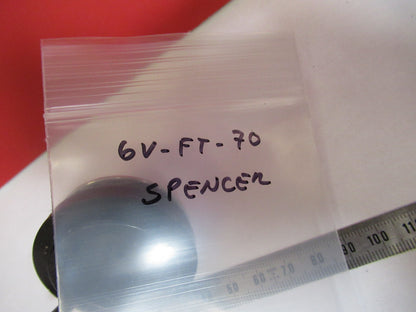 AO SPENCER CONDENSER + IRIS ANTIQUE MICROSCOPE PART AS PICTURED 6V-FT-70