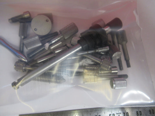 ASSORTED LOT SPECIALTY SCREWS WILD LEICA ETC MICROSCOPE PART AS PICTURED T8-B-15