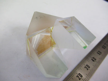 Optics American Optical Co. American Head Stereo Glass Prism Microscope Part