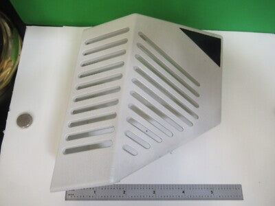 LEICA DMR PLASTIC COVER CORNER MICROSCOPE PART AS PICTURED &58-B-30