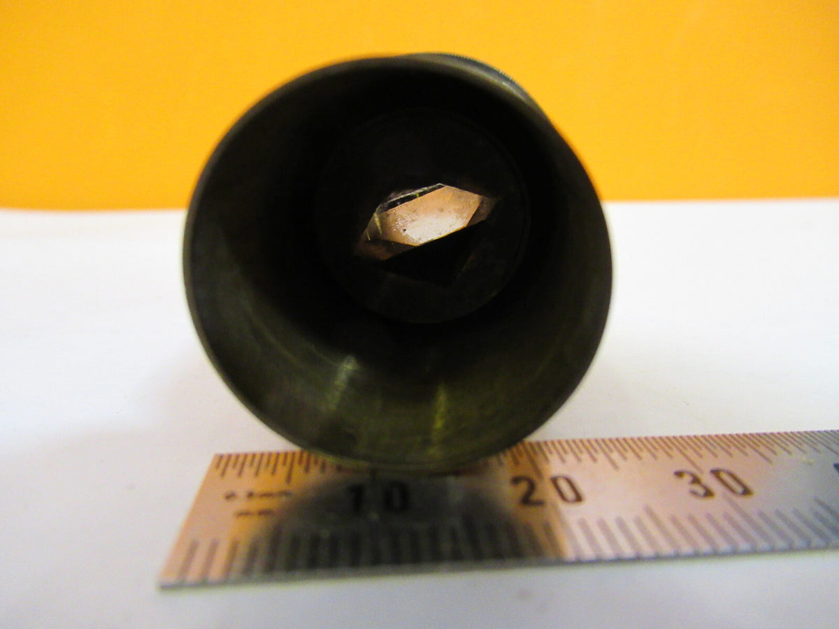 ANTIQUE BRASS POLARIZER EYEPIECE BECK LONDON MICROSCOPE PART AS PICTURED Y2-A-65