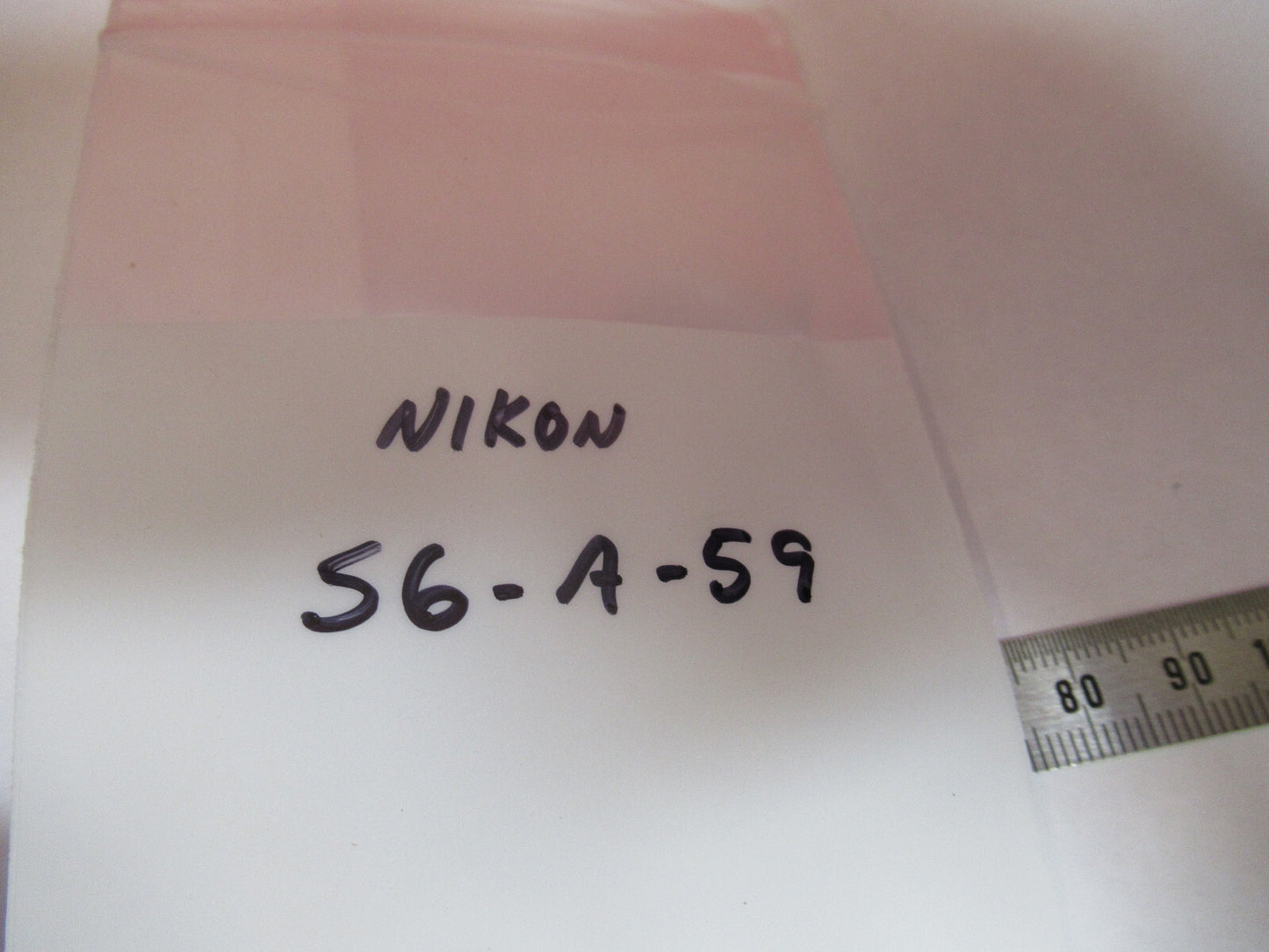 Nikon Japan Lock + Key Assembly for wood Microscope Box