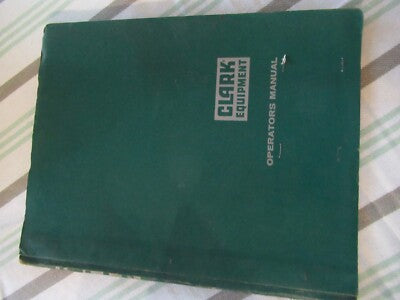 Clark Carload CL-47-788 Maintenance Manual
