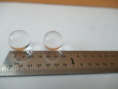 Optical Lot 2 Ea BK7 Glass Spheres Lenses Laser Pro Optics