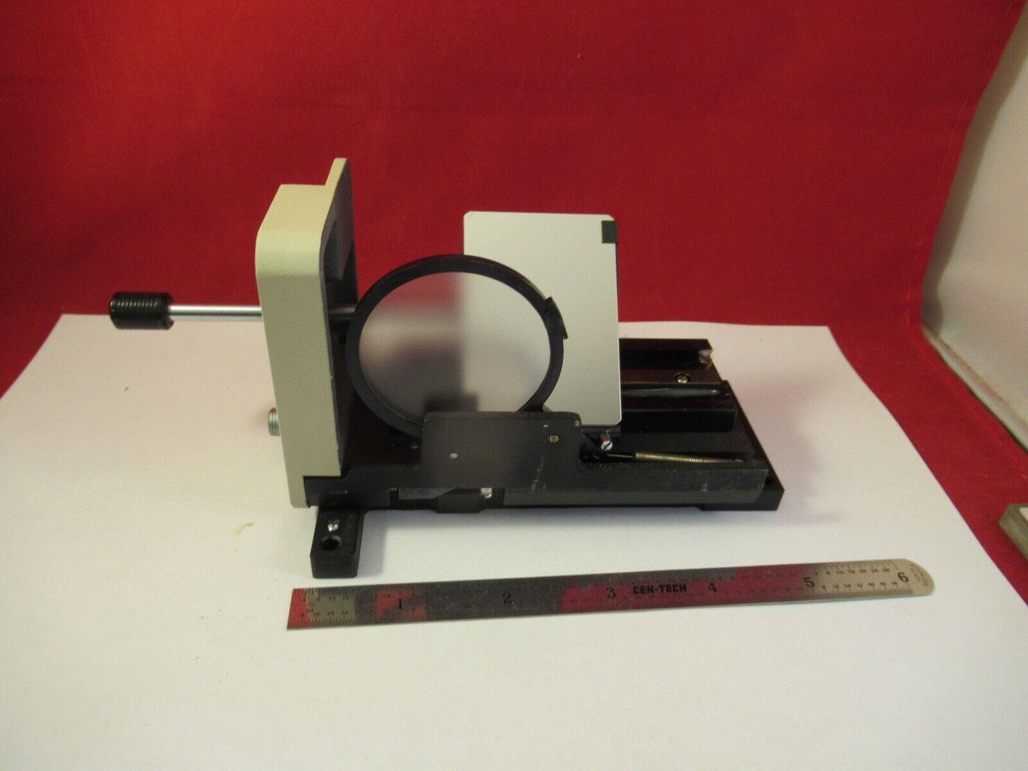OLYMPUS JAPAN FILTER MIRROR SLIDE OPTICS MICROSCOPE PART AS PICTURED &FT-5-181
