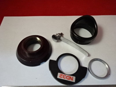 LOT OPTICAL MICROSCOPE PART OPTICS AS PICTURED &AM-A-30