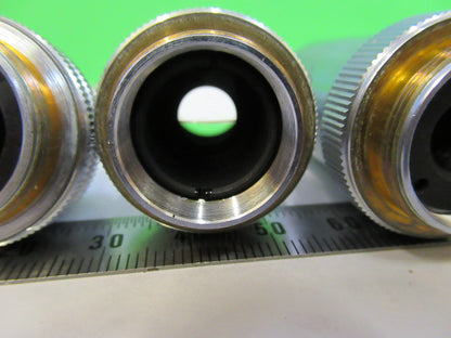 LOT LEITZ wetzlar GERMANY OBJECTIVE MICROSCOPE PART /170 AS PICTURED X2-A-35