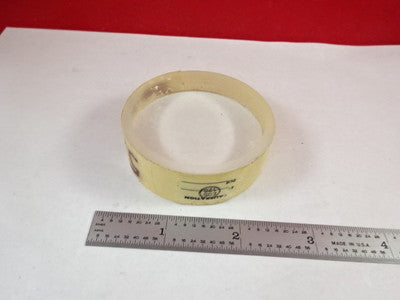 OPTICAL GLASS CONCAVE CALIBRATION LENS OPTICS AS IS B#T3-F-03