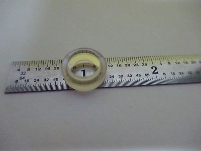 OPTICAL MINI BI CONCAVE LENS LASER OPTICS AS IS BIN#X5-25