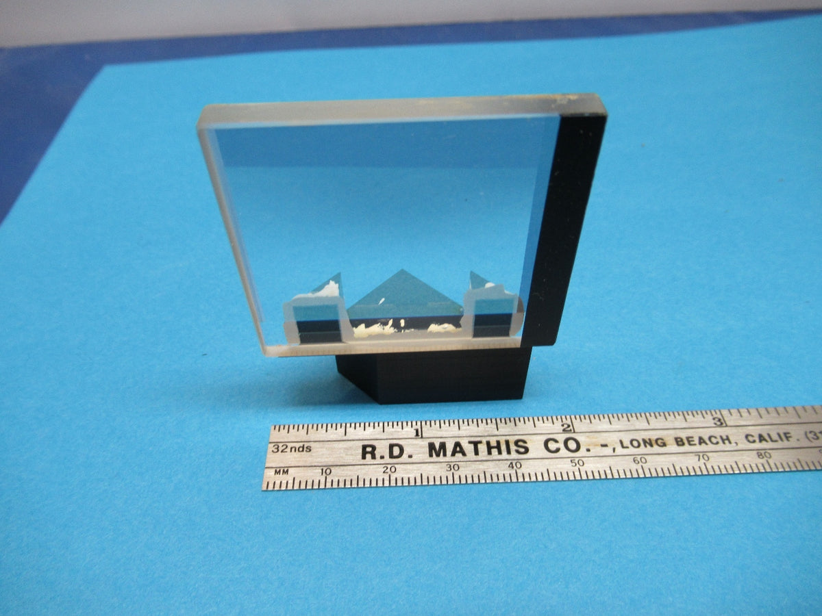 BEAM SPLITTER POLYVAR REICHERT AUSTRIA OPTICS MICROSCOPE PART AS IS &85-A-39
