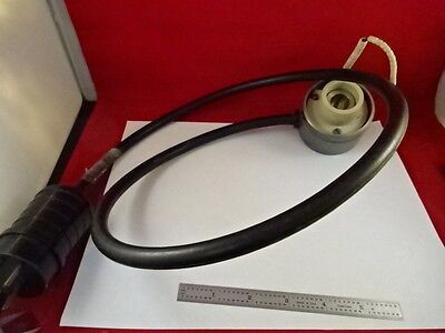 FOR PARTS MICROSCOPE SPARE LAMP CORD ILLUMINATOR LEITZ AS IS #G6-B-07