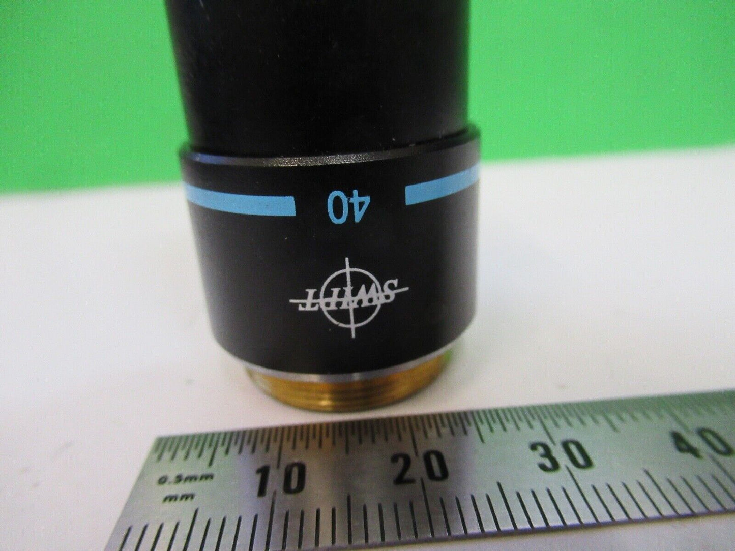 SWIFT 40X /160 SP LENS OBJECTIVE OPTICS MICROSCOPE PART AS PICTURED 8X-A-42