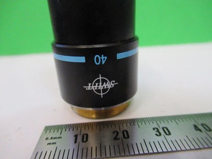 SWIFT 40X /160 SP LENS OBJECTIVE OPTICS MICROSCOPE PART AS PICTURED 8X-A-42