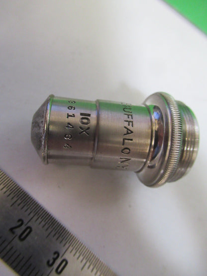 SPENCER OPTICS AO OBJECTIVE 10X LENS MICROSCOPE PART AS PICTURED &H9-A-49