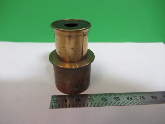 Antique Brass Rare UK England Eyepiece Microscope Part