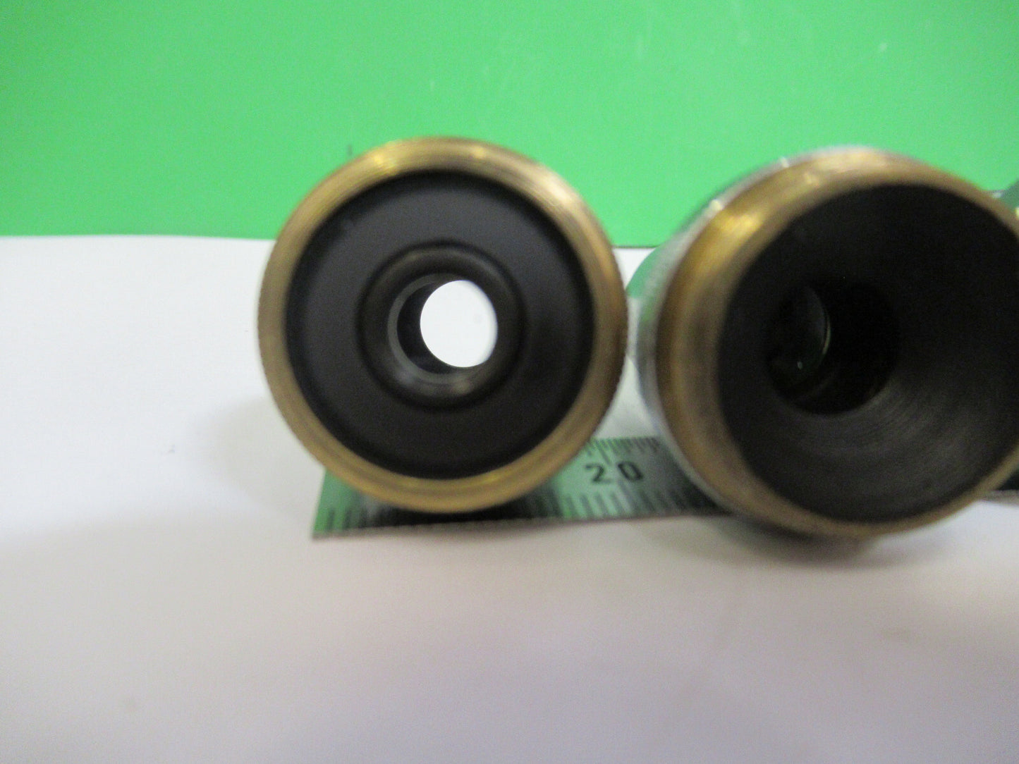 REICHERT AUSTRIA lot objectives 4X 10X 40X MICROSCOPE PART AS PICTURED X5-A-76