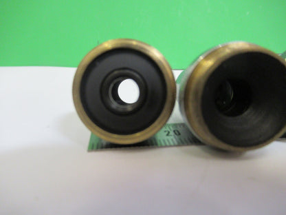REICHERT AUSTRIA lot objectives 4X 10X 40X MICROSCOPE PART AS PICTURED X5-A-76