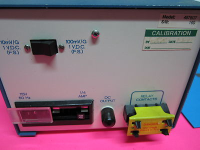 PCB PIEZOTRONICS 487B07 VIBRATION METER using ACCELEROMETER CALIBRATION