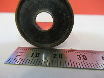 Antique Ernst Leitz Wetzlar Eyepiece 10X Microscope Part