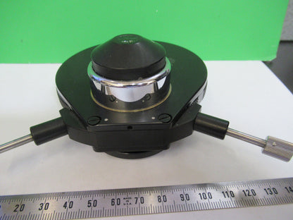 WILD HEERBURGG PHASE CONTRAST CONDENSER MICROSCOPE PART AS PICTURED &S8-A-80