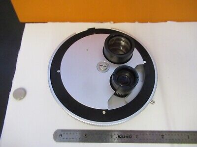 LEICA GERMANY DMRB MAGNIFICATION TURRET 1X MICROSCOPE PART AS PICTURED &H8-B-30