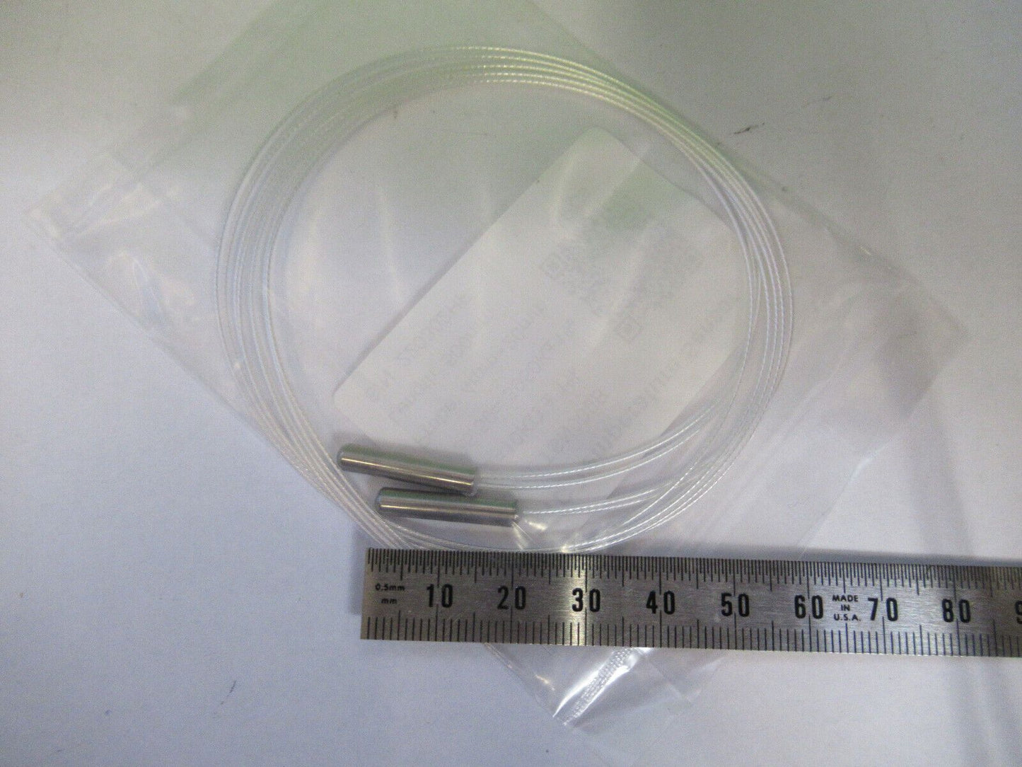 PAIR NTC THERMISTOR TEMPERATURE SENSOR 10000 OHMS  4X20mm AS PICTURED R7-B-74