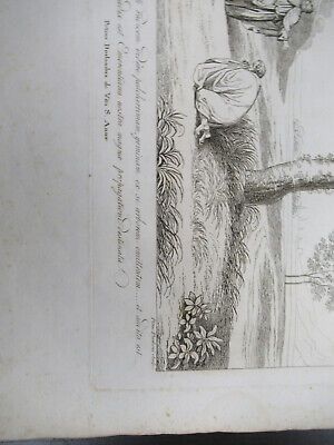 ANTIQUE ETCHING ITALIA ROME CIRCA 1810 GASPARD DUGHET PIETRO PARBONI AS PIC vi