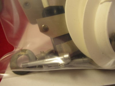 Lot Screws + Plastic Caps Dmrb Leica Germany Microscope Part
