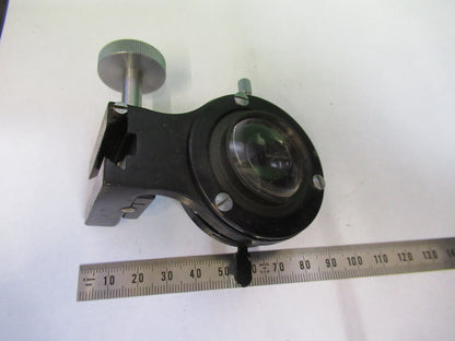 Bausch & Lomb Condenser + Iris Antique Microscope Part Optics