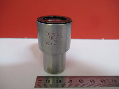 BAUSCH LOMB EYEPIECE OCULAR 10X  WF STEREO MICROSCOPE PART As Pictured S8-B-26