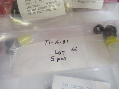 LOT 5 PCS  CONNECTOR MIL SPEC MS3116P8-3S AS PICTURED T1-A-31