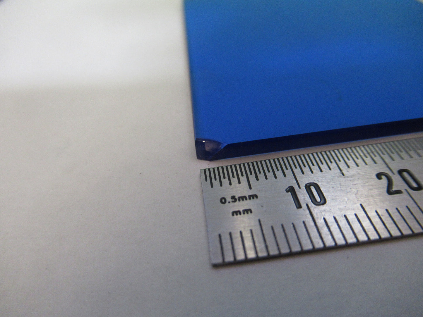 Bausch & Lomb Glass Blue Glass Filter Microscope Part