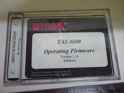 TAS 4600 OPERATING FIRMWARE SEIKO EPSON  AS IS BIN#X2-10