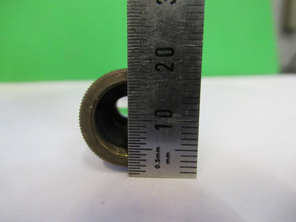 ANTIQUE BRASS REICHERT AUSTRIA OBJECTIVE RARE MICROSCOPE PART AS PICTURED 5-B-12