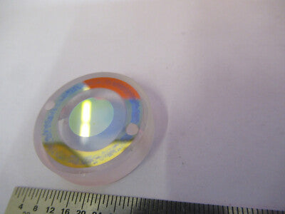 HP HEWLETT PACKARD COATED LENS FILTER LASER OPTICS AS PICTURED #B1-A-40
