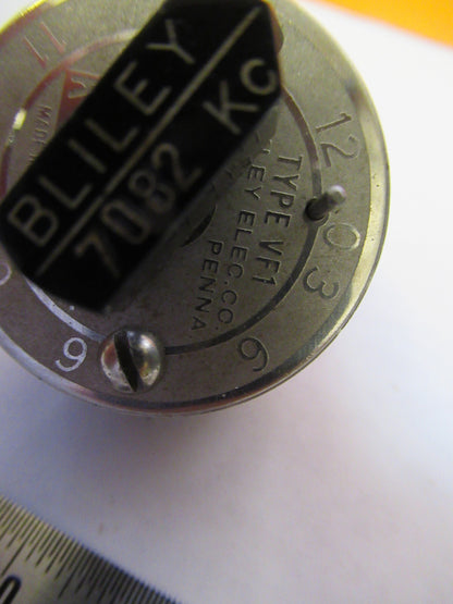 BLILEY RESONATOR QUARTZ CRYSTAL VF1 VARIABLE FREQUENCY AS PICTURED Y1-A-32
