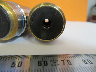 lot 3 ea assorted 4x 40x 100x /160 OBJECTIVE MICROSCOPE PART AS PICTURED R7-A-62