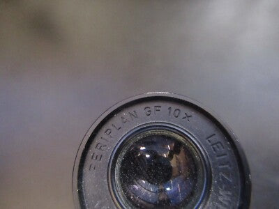 Ernst Leitz Wetzlar Eyepiece Gf 10X Optics Lens Microscope Part