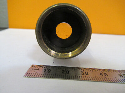 Antique Bausch & Lomb Tubus Brass Microscope Part Optics
