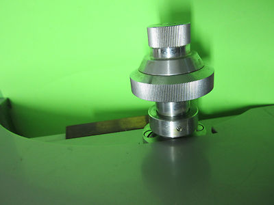 MICROSCOPE PART REICHERT AUSTRIA ZETOPAN FRAME + MICROMETER AS PICTURED BIN#29