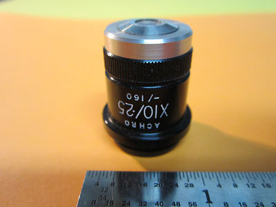 Microscope Part Objective Beck London Achro 10X Optics