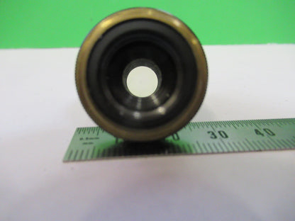 ANTIQUE CARL ZEISS JENA 8X OBJECTIVE MICROSCOPE PART AS PICTURED F3-B-27