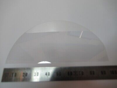 SAPPHIRE WAFER SINGLE CRYSTAL HALF PIECE ALUMINUM OXIDE AS PICTURED &18-A-60