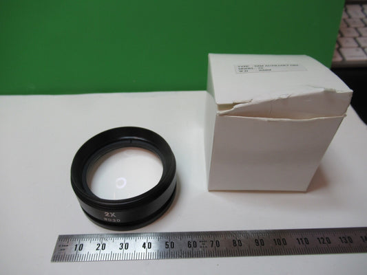 Szm Auxiliary Objective 2X Optics Stereo Microscope Part